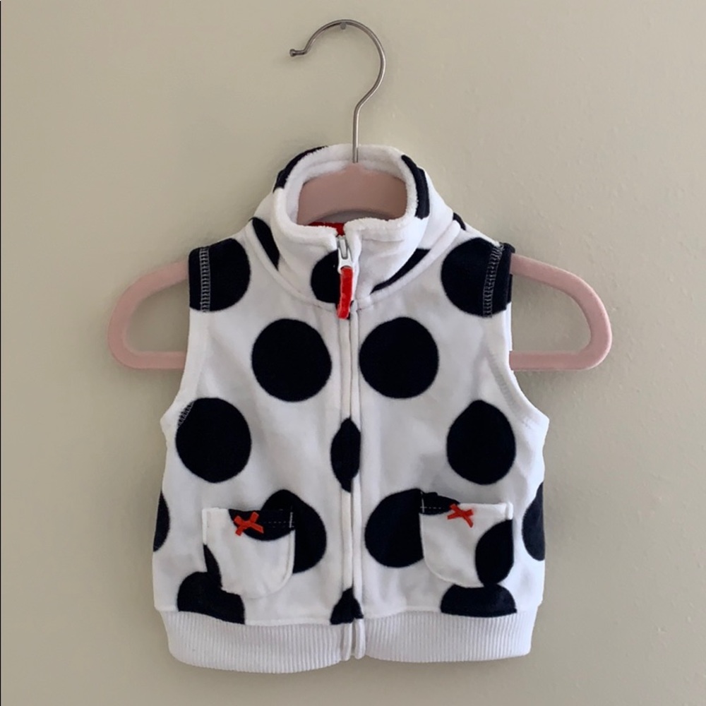 Polka Dot Vest